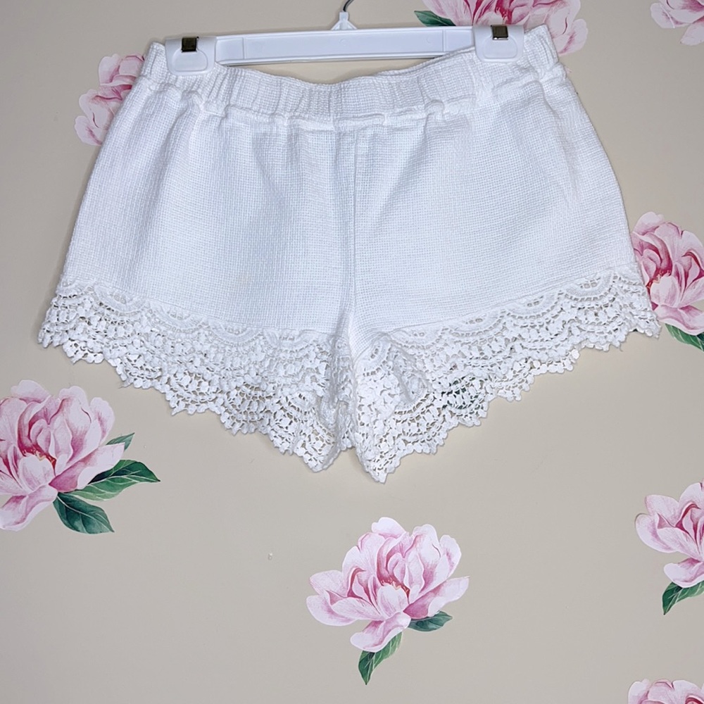 Indigo Rein Lace Shorts.  BB-15